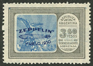 Lot 308 - Argentina general issues -  Guillermo Jalil - Philatino Auction # 2540 ARGENTINA: General sale with lots at very low starts!