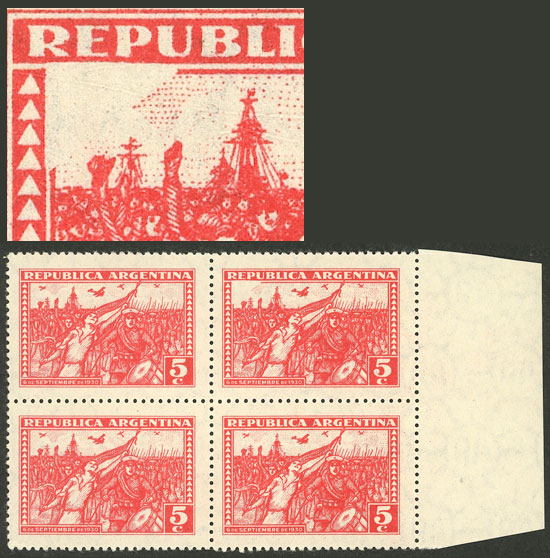 Lot 322 - Argentina general issues -  Guillermo Jalil - Philatino Auction # 2540 ARGENTINA: General sale with lots at very low starts!