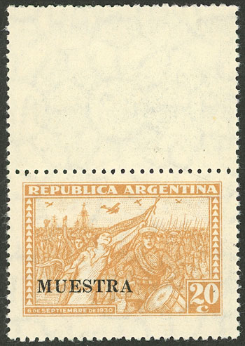 Lot 326 - Argentina general issues -  Guillermo Jalil - Philatino Auction # 2540 ARGENTINA: General sale with lots at very low starts!
