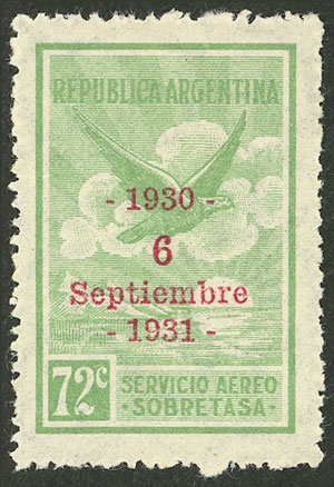 Lot 338 - Argentina general issues -  Guillermo Jalil - Philatino Auction # 2540 ARGENTINA: General sale with lots at very low starts!