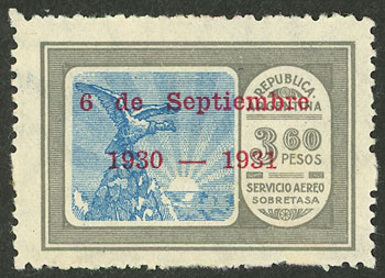 Lot 340 - Argentina general issues -  Guillermo Jalil - Philatino Auction # 2540 ARGENTINA: General sale with lots at very low starts!