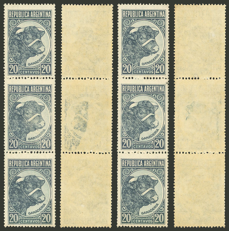 Lot 469 - Argentina general issues -  Guillermo Jalil - Philatino Auction # 2540 ARGENTINA: General sale with lots at very low starts!