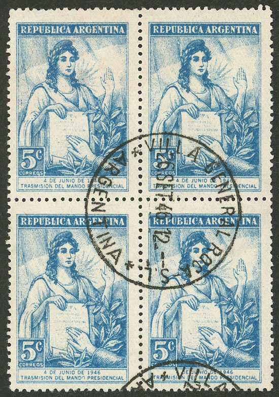 Lot 501 - Argentina general issues -  Guillermo Jalil - Philatino Auction # 2540 ARGENTINA: General sale with lots at very low starts!