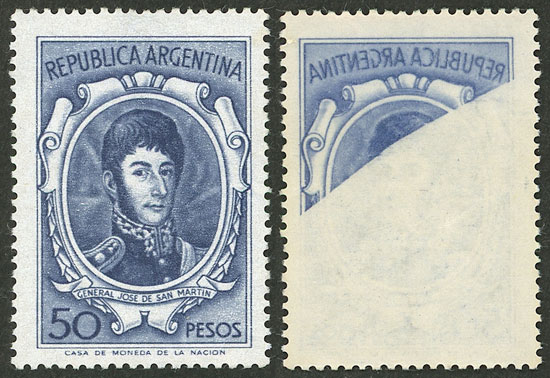 Lot 708 - Argentina general issues -  Guillermo Jalil - Philatino Auction # 2540 ARGENTINA: General sale with lots at very low starts!