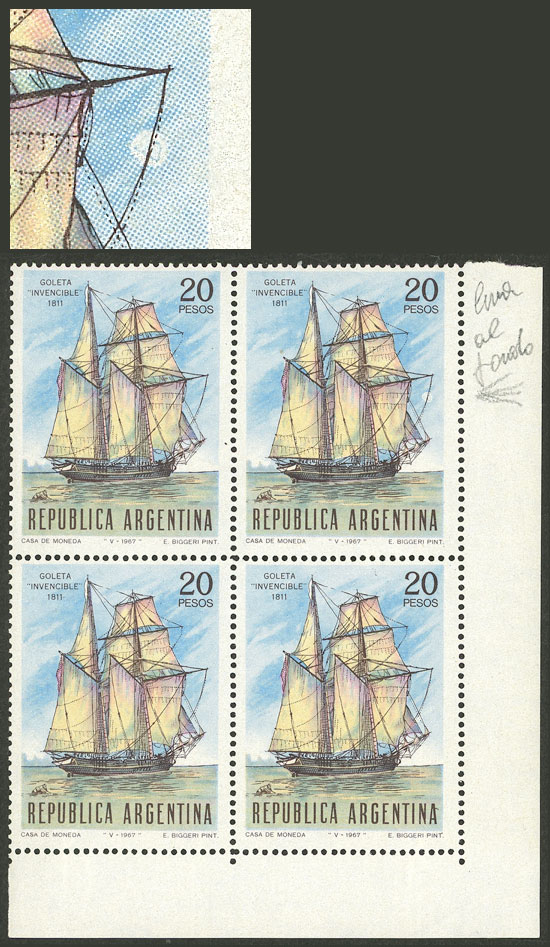 Lot 729 - Argentina general issues -  Guillermo Jalil - Philatino Auction # 2540 ARGENTINA: General sale with lots at very low starts!