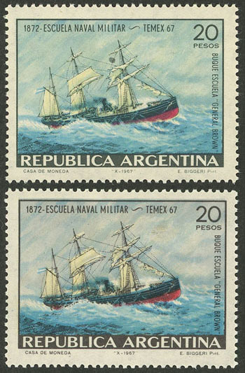 Lot 732 - Argentina general issues -  Guillermo Jalil - Philatino Auction # 2540 ARGENTINA: General sale with lots at very low starts!