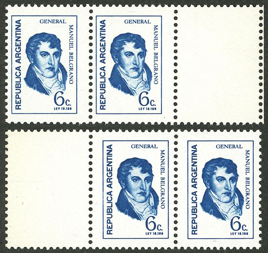 Lot 745 - Argentina general issues -  Guillermo Jalil - Philatino Auction # 2540 ARGENTINA: General sale with lots at very low starts!