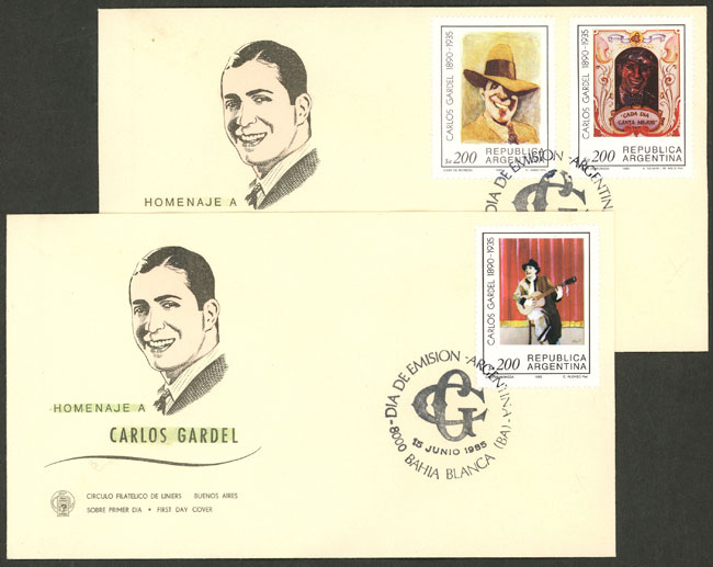 Lot 814 - Argentina general issues -  Guillermo Jalil - Philatino Auction # 2540 ARGENTINA: General sale with lots at very low starts!