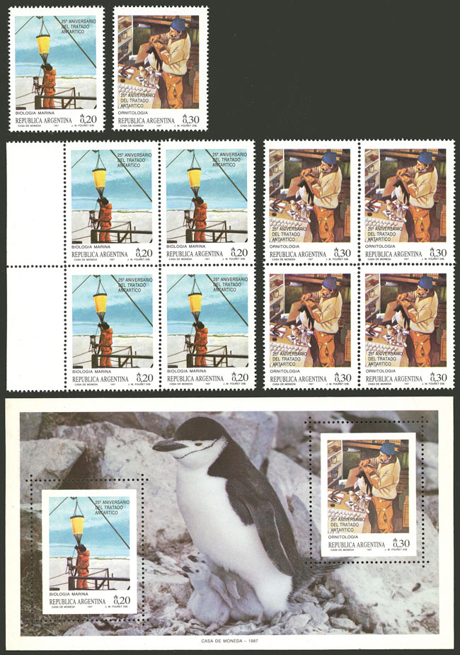 Lot 818 - Argentina general issues -  Guillermo Jalil - Philatino Auction # 2540 ARGENTINA: General sale with lots at very low starts!