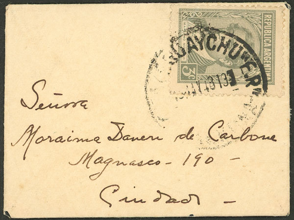 Lot 1024 - Argentina postal history - Guillermo Jalil - Philatino Auction # 2540 ARGENTINA: General sale with lots at very low starts! Lot 1024 - Argentina postal history - Guillermo Jalil - Philatino Auction # 2540 ARGENTINA: General sale with lots at very low starts!