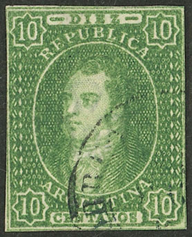 Lot 51 - Argentina rivadavias -  Guillermo Jalil - Philatino Auction # 2540 ARGENTINA: General sale with lots at very low starts!
