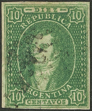Lot 53 - Argentina rivadavias -  Guillermo Jalil - Philatino Auction # 2540 ARGENTINA: General sale with lots at very low starts!