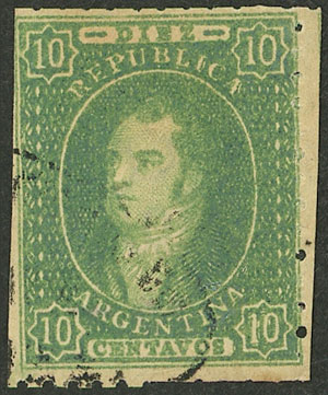 Lot 57 - Argentina rivadavias -  Guillermo Jalil - Philatino Auction # 2540 ARGENTINA: General sale with lots at very low starts!