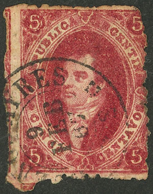 Lot 72 - Argentina rivadavias -  Guillermo Jalil - Philatino Auction # 2540 ARGENTINA: General sale with lots at very low starts!