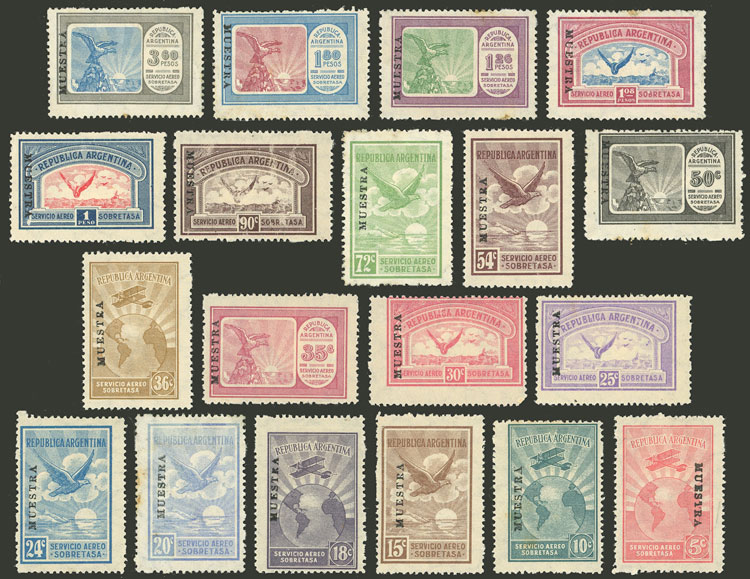 Lot 296 - Argentina general issues - Guillermo Jalil - Philatino Auction # 2540 ARGENTINA: General sale with lots at very low starts! Lot 296 - Argentina general issues - Guillermo Jalil - Philatino Auction # 2540 ARGENTINA: General sale with lots at very low starts!