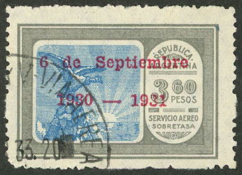 Lot 341 - Argentina general issues -  Guillermo Jalil - Philatino Auction # 2540 ARGENTINA: General sale with lots at very low starts!