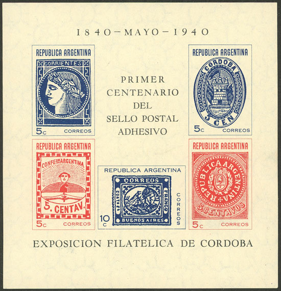 Lot 932 - Argentina souvenir sheets - Guillermo Jalil - Philatino Auction # 2540 ARGENTINA: General sale with lots at very low starts! Lot 932 - Argentina souvenir sheets - Guillermo Jalil - Philatino Auction # 2540 ARGENTINA: General sale with lots at very low starts!