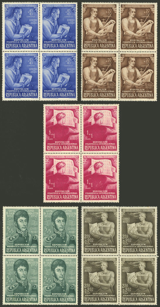 Lot 532 - Argentina general issues - Guillermo Jalil - Philatino Auction # 2540 ARGENTINA: General sale with lots at very low starts! Lot 532 - Argentina general issues - Guillermo Jalil - Philatino Auction # 2540 ARGENTINA: General sale with lots at very low starts!