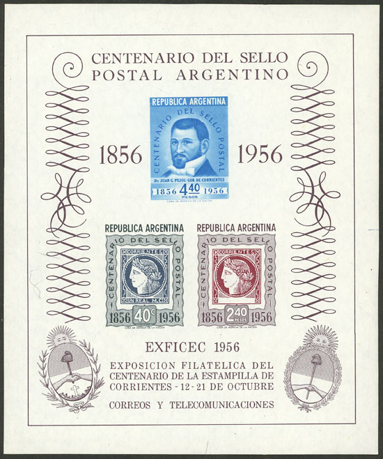 Lot 942 - Argentina souvenir sheets - Guillermo Jalil - Philatino Auction # 2540 ARGENTINA: General sale with lots at very low starts! Lot 942 - Argentina souvenir sheets - Guillermo Jalil - Philatino Auction # 2540 ARGENTINA: General sale with lots at very low starts!