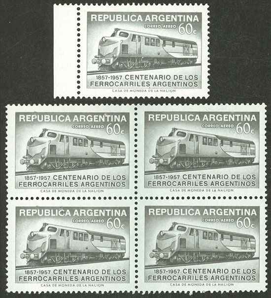 Lot 610 - Argentina general issues -  Guillermo Jalil - Philatino Auction # 2540 ARGENTINA: General sale with lots at very low starts!