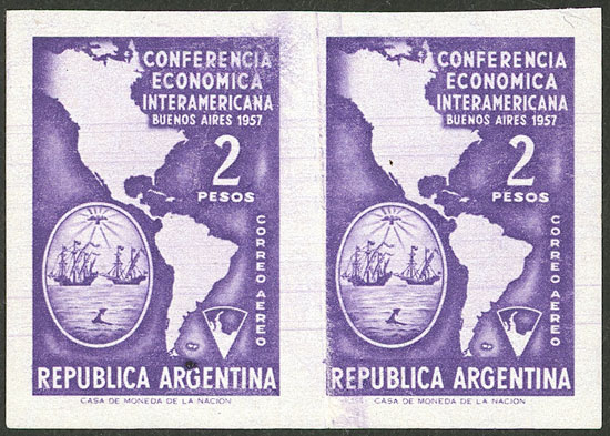 Lot 607 - Argentina general issues -  Guillermo Jalil - Philatino Auction # 2540 ARGENTINA: General sale with lots at very low starts!