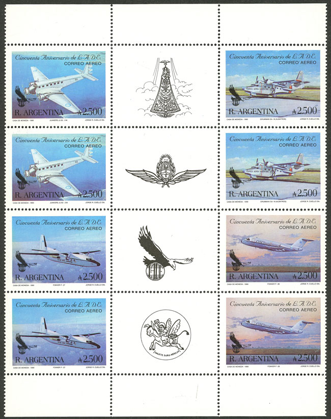 Lot 830 - Argentina general issues - Guillermo Jalil - Philatino Auction # 2540 ARGENTINA: General sale with lots at very low starts! Lot 830 - Argentina general issues - Guillermo Jalil - Philatino Auction # 2540 ARGENTINA: General sale with lots at very low starts!