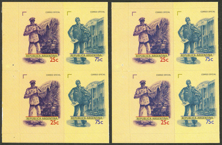 Lot 867 - Argentina general issues -  Guillermo Jalil - Philatino Auction # 2540 ARGENTINA: General sale with lots at very low starts!