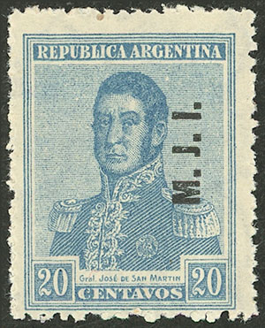 Lot 987 - Argentina official stamps -  Guillermo Jalil - Philatino Auction # 2540 ARGENTINA: General sale with lots at very low starts!