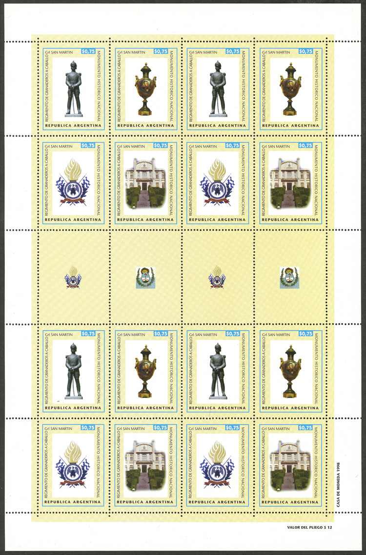 Lot 860 - Argentina general issues -  Guillermo Jalil - Philatino Auction # 2540 ARGENTINA: General sale with lots at very low starts!