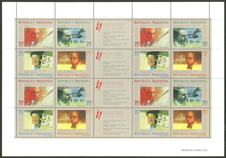Lot 843 - Argentina general issues - Guillermo Jalil - Philatino Auction # 2540 ARGENTINA: General sale with lots at very low starts! Lot 843 - Argentina general issues - Guillermo Jalil - Philatino Auction # 2540 ARGENTINA: General sale with lots at very low starts!