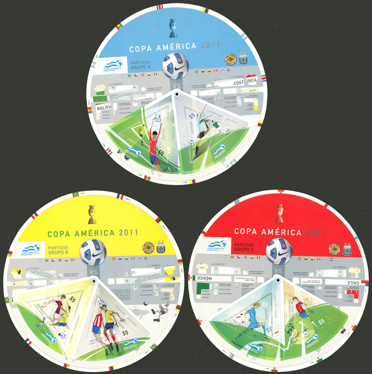 Lot 965 - Argentina souvenir sheets -  Guillermo Jalil - Philatino Auction # 2540 ARGENTINA: General sale with lots at very low starts!