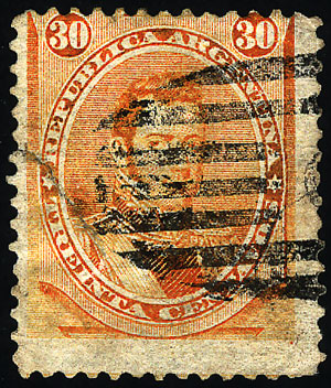 Lot 111 - Argentina general issues -  Guillermo Jalil - Philatino Auction # 2540 ARGENTINA: General sale with lots at very low starts!
