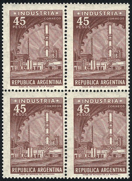 Lot 705 - Argentina general issues -  Guillermo Jalil - Philatino Auction # 2540 ARGENTINA: General sale with lots at very low starts!
