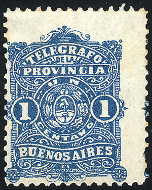 Lot 998 - Argentina telegraph stamps -  Guillermo Jalil - Philatino Auction # 2540 ARGENTINA: General sale with lots at very low starts!