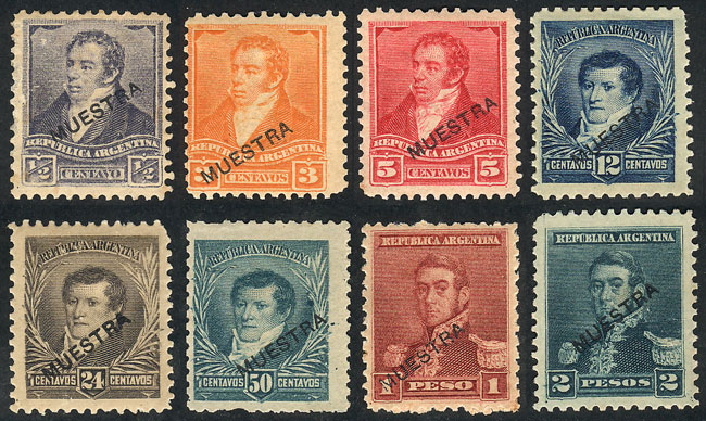 Lot 163 - Argentina general issues -  Guillermo Jalil - Philatino Auction # 2540 ARGENTINA: General sale with lots at very low starts!