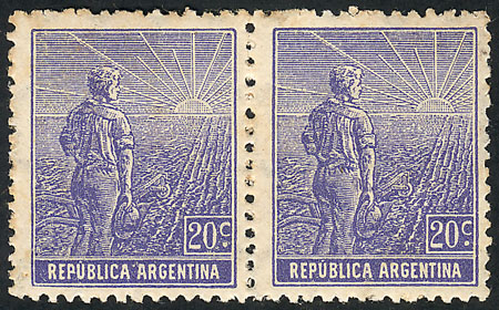 Lot 232 - Argentina general issues -  Guillermo Jalil - Philatino Auction # 2540 ARGENTINA: General sale with lots at very low starts!