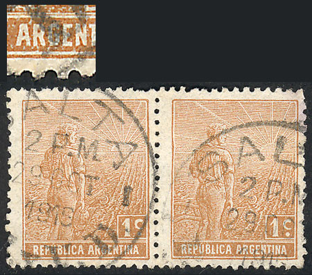 Lot 233 - Argentina general issues -  Guillermo Jalil - Philatino Auction # 2540 ARGENTINA: General sale with lots at very low starts!