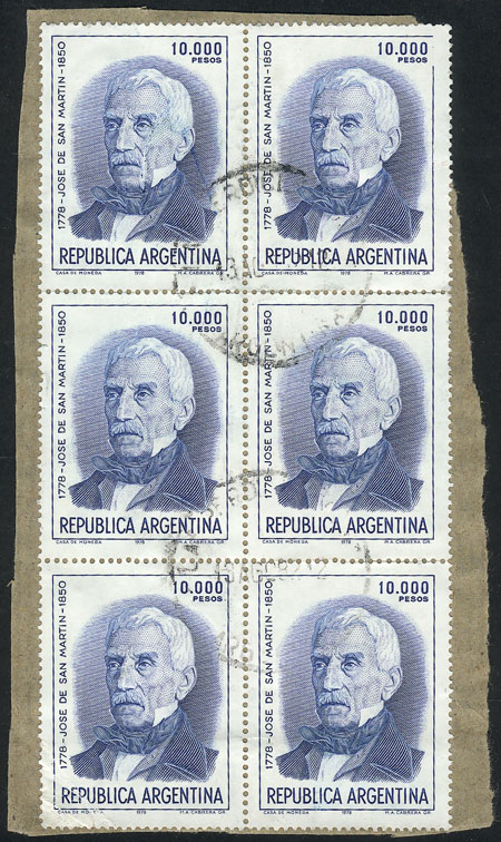Lot 797 - Argentina general issues - Guillermo Jalil - Philatino Auction # 2540 ARGENTINA: General sale with lots at very low starts! Lot 797 - Argentina general issues - Guillermo Jalil - Philatino Auction # 2540 ARGENTINA: General sale with lots at very low starts!