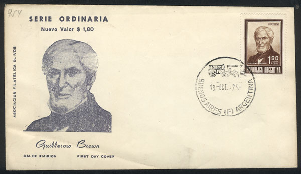 Lot 750 - Argentina general issues -  Guillermo Jalil - Philatino Auction # 2540 ARGENTINA: General sale with lots at very low starts!