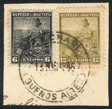 Lot 183 - Argentina general issues -  Guillermo Jalil - Philatino Auction # 2540 ARGENTINA: General sale with lots at very low starts!