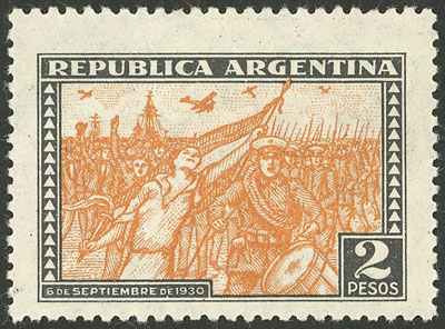 Lot 256 - Argentina general issues -  Guillermo Jalil - Philatino Auction # 2542 ARGENTINA: 