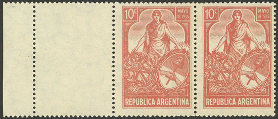 Lot 272 - Argentina general issues -  Guillermo Jalil - Philatino Auction # 2542 ARGENTINA: 