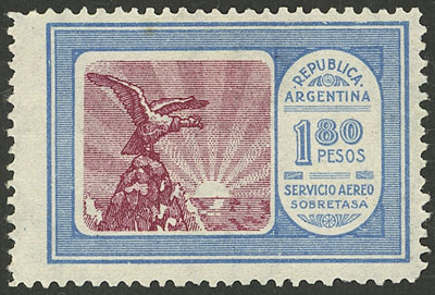 Lot 242 - Argentina general issues - Guillermo Jalil - Philatino Auction # 2542 ARGENTINA: Lot 242 - Argentina general issues - Guillermo Jalil - Philatino Auction # 2542 ARGENTINA: