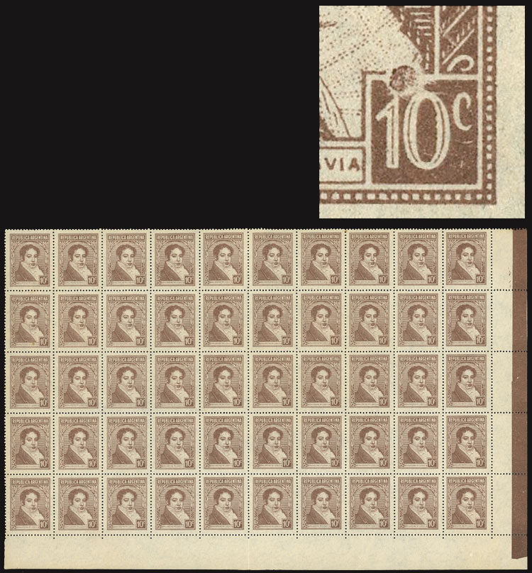 Lot 309 - Argentina general issues -  Guillermo Jalil - Philatino Auction # 2542 ARGENTINA: 