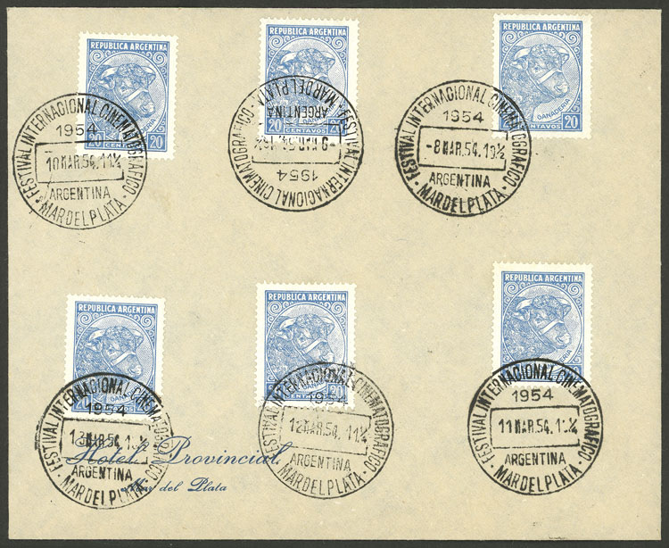 Lot 936 - Argentina postal history - Guillermo Jalil - Philatino Auction # 2542 ARGENTINA: Lot 936 - Argentina postal history - Guillermo Jalil - Philatino Auction # 2542 ARGENTINA: