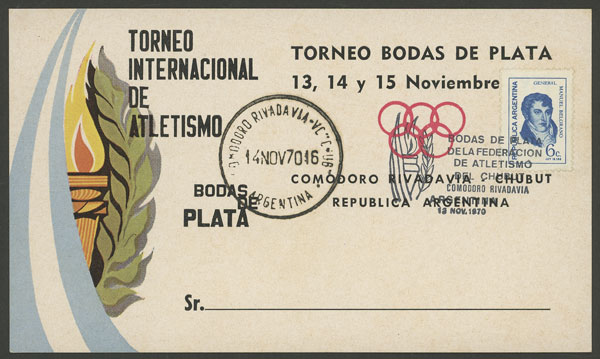 Lot 946 - Argentina postal history - Guillermo Jalil - Philatino Auction # 2542 ARGENTINA: Lot 946 - Argentina postal history - Guillermo Jalil - Philatino Auction # 2542 ARGENTINA: