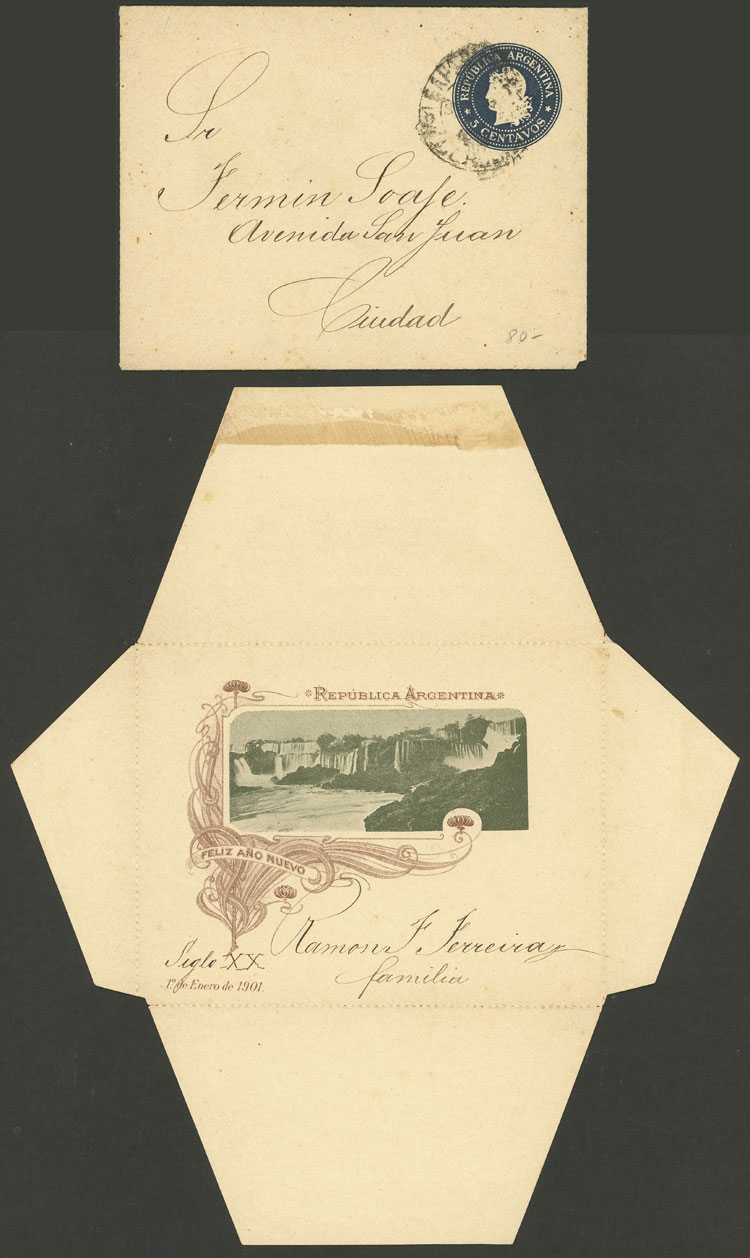 Lot 862 - Argentina Postal stationery - Guillermo Jalil - Philatino Auction # 2542 ARGENTINA: Lot 862 - Argentina Postal stationery - Guillermo Jalil - Philatino Auction # 2542 ARGENTINA: