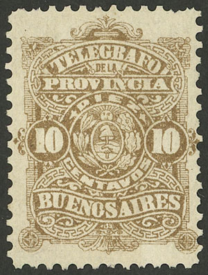 Lot 818 - Argentina telegraph stamps - Guillermo Jalil - Philatino Auction # 2542 ARGENTINA: Lot 818 - Argentina telegraph stamps - Guillermo Jalil - Philatino Auction # 2542 ARGENTINA: