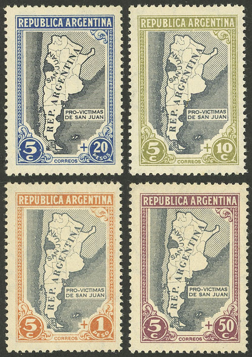 Lot 401 - Argentina general issues - Guillermo Jalil - Philatino Auction # 2542 ARGENTINA: Lot 401 - Argentina general issues - Guillermo Jalil - Philatino Auction # 2542 ARGENTINA: