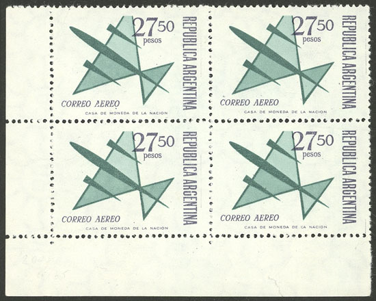 Lot 693 - Argentina airmail -  Guillermo Jalil - Philatino Auction # 2542 ARGENTINA: 